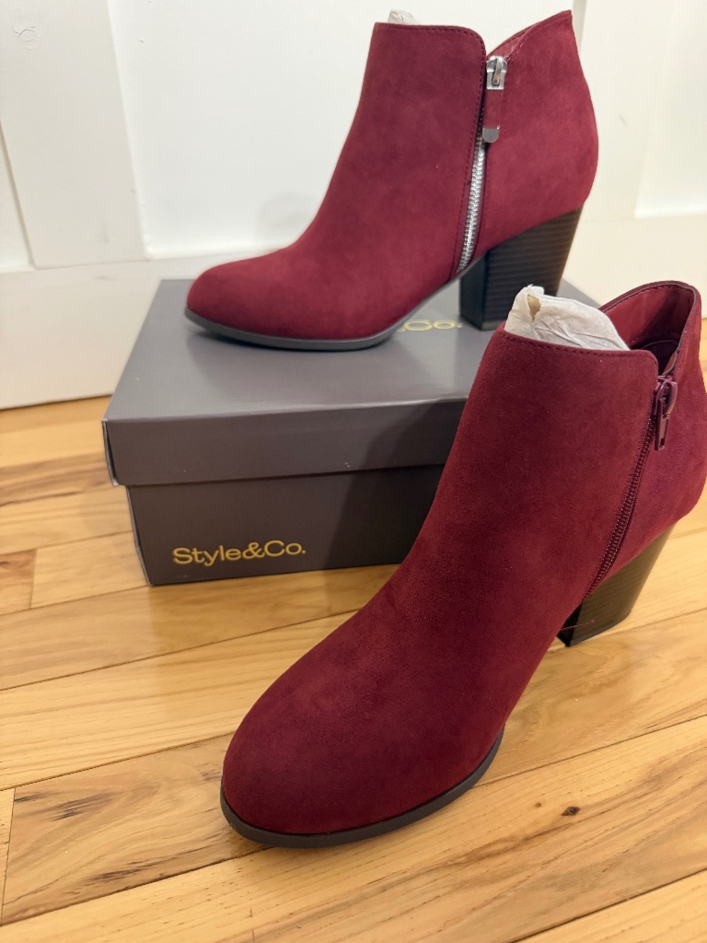 Style & Co Women's Masrinaa Ankle Booties